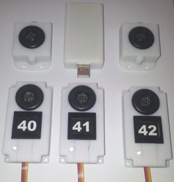 hx19 RFID ultrasonic positioning evaluation pack