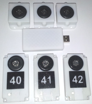 hx19 ultrasonic rfid position Doppler eval pack