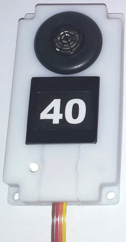 RFID ultrasonic position receiver
