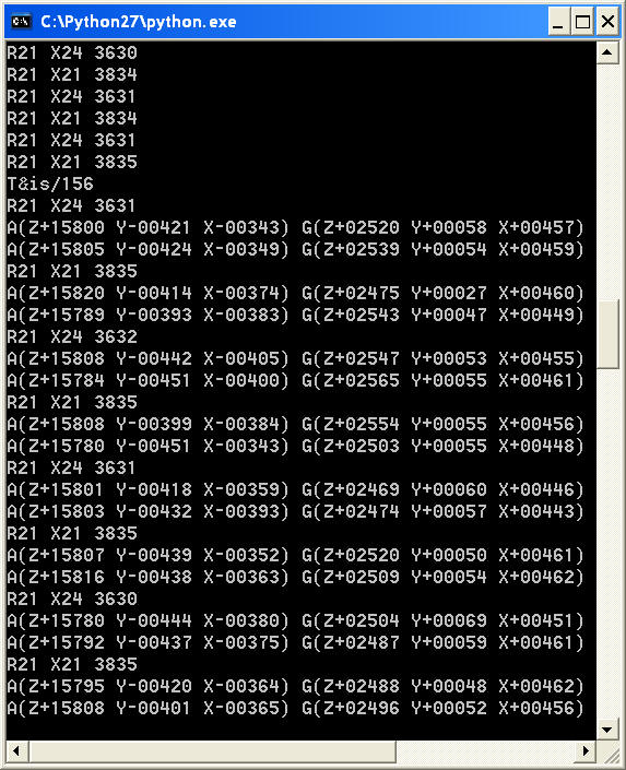 distance and orientation output data ultrasonic