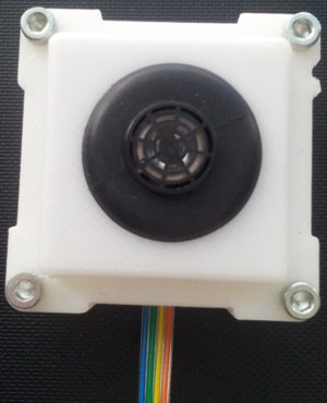 Ultrasonic transceiver for positioning and ranging hx7 