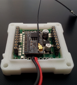 wireless connection to the hx7 positioning system